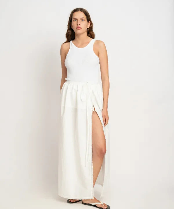 NINA WHITE SKIRT