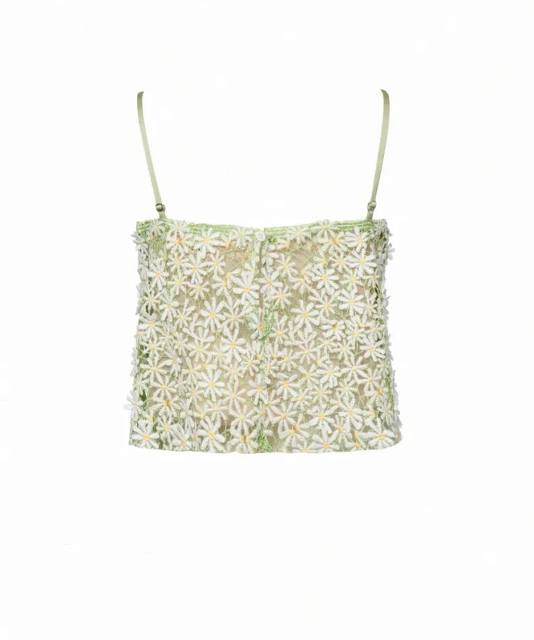 ADI CAMI GREEN TANK TOP