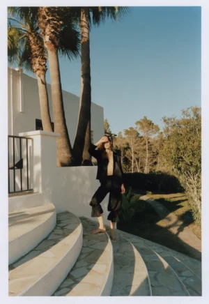 CAPRI PANTS SILK BLACK
