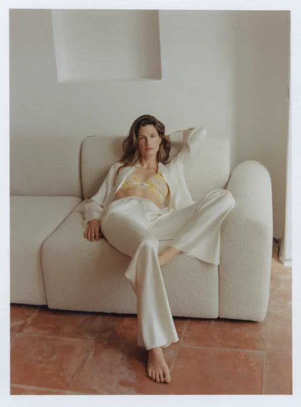 OMI BLOUSE SILK IVORY - Image 3